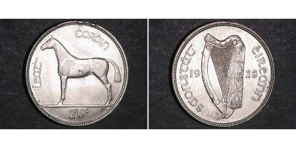 1/2 Crown Irlande (1922 - )  