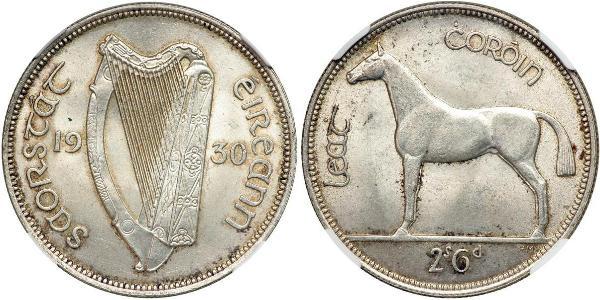 1/2 Crown Irlande (1922 - )  
