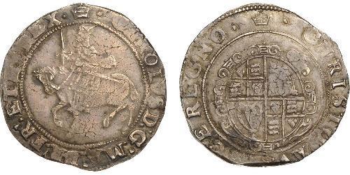 1/2 Crown 英格兰王国 銀 詹姆斯六世及一世 (1566-1625)