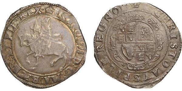 1/2 Crown 英格兰王国 銀 詹姆斯六世及一世 (1566-1625)