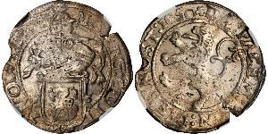 1/2 Daalder Provincias Unidas de los Países Bajos (1581 - 1795) Plata 