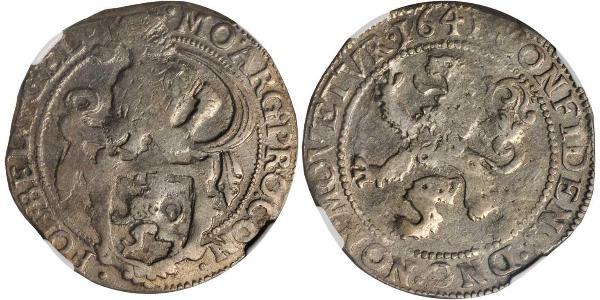 1/2 Daalder Provincias Unidas de los Países Bajos (1581 - 1795) Plata 