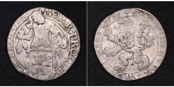 1/2 Daalder Provincias Unidas de los Países Bajos (1581 - 1795) Plata 