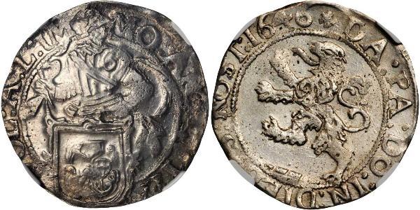 1/2 Daalder Республика Соединённых провинций (1581 - 1795) Серебро 