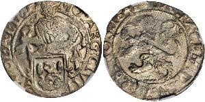 1/2 Daalder 荷蘭共和國 (1581 - 1795) 銀 