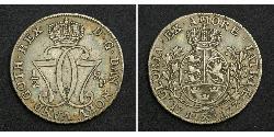 1/2 Daler Norway Silver 