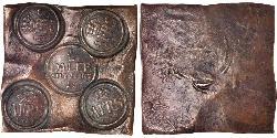 1/2 Daler 瑞典 銅 阿道夫·弗雷德里克 (1710 - 1771)