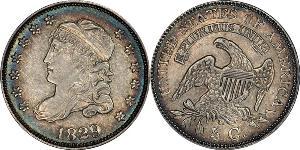 1/2 Dime / 5 Cent États-Unis d