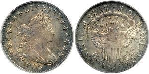 1/2 Dime / 5 Cent Stati Uniti d