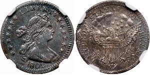 1/2 Dime / 5 Cent Stati Uniti d