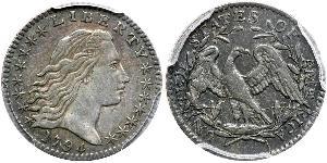 1/2 Dime / 5 Cent Stati Uniti d