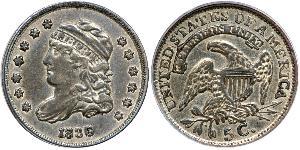 1/2 Dime / 5 Cent USA (1776 - ) Copper/Silver 