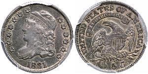 1/2 Dime / 5 Cent Stati Uniti d