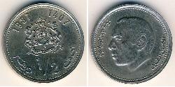 1/2 Dirham 摩洛哥 镍/銅 