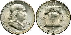 1/2 Dollar États-Unis d