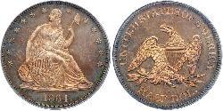 1/2 Dollar États-Unis d