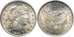 1/2 Dollar États-Unis d