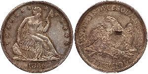 1/2 Dollar États-Unis d