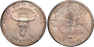 1/2 Dollar États-Unis d