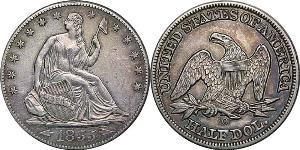 1/2 Dollar États-Unis d