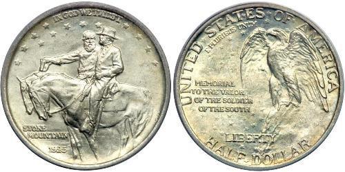 1/2 Dollar États-Unis d