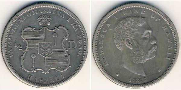 1/2 Dollar États-Unis d