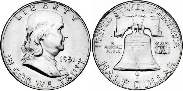1/2 Dollar États-Unis d