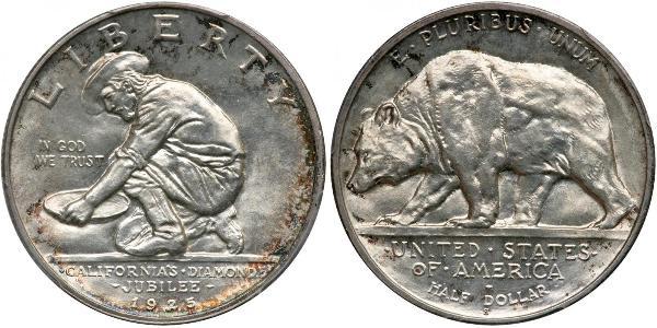 1/2 Dollar États-Unis d