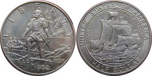 1/2 Dollar USA (1776 - ) Copper 