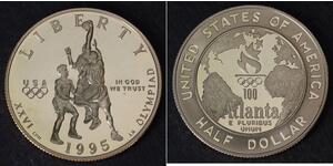 1/2 Dollar USA (1776 - ) Copper/Nickel 
