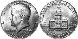 1/2 Dollar Vereinigten Staaten von Amerika (1776 - ) Kupfer/Nickel John Fitzgerald Kennedy (1917-1963)