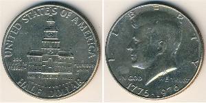 1/2 Dollar Vereinigten Staaten von Amerika (1776 - ) Kupfer/Nickel John Fitzgerald Kennedy (1917-1963)