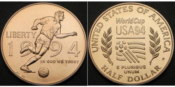 1/2 Dollar USA (1776 - ) Nickel 
