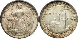 1/2 Dólar Estados Unidos de América (1776 - ) Plata 