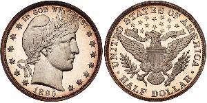 1/2 Dollar Vereinigten Staaten von Amerika (1776 - ) Silber 