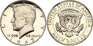 1/2 Dollar Vereinigten Staaten von Amerika (1776 - ) Silber John Fitzgerald Kennedy (1917-1963)