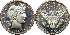 1/2 Dollar Vereinigten Staaten von Amerika (1776 - ) Silber 