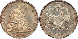 1/2 Dollar Vereinigten Staaten von Amerika (1776 - ) Silber 