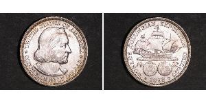 1/2 Dollar Vereinigten Staaten von Amerika (1776 - ) Silber Christoph Kolumbus (1451 - 1506)