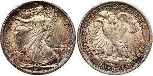 1/2 Dollar Vereinigten Staaten von Amerika (1776 - ) Silber 