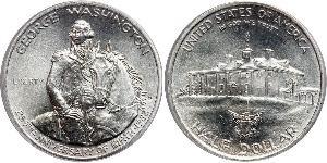 1/2 Dollar Vereinigten Staaten von Amerika (1776 - ) Silber George Washington