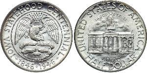 1/2 Dollar Vereinigten Staaten von Amerika (1776 - ) Silber 