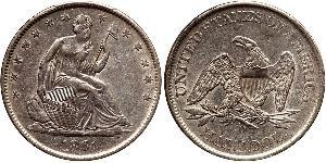 1/2 Dollar Vereinigten Staaten von Amerika (1776 - ) Silber 