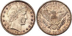 1/2 Dollar Vereinigten Staaten von Amerika (1776 - ) Silber 