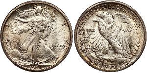 1/2 Dollar Vereinigten Staaten von Amerika (1776 - ) Silber 