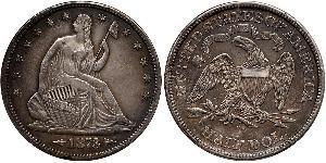 1/2 Dollar Vereinigten Staaten von Amerika (1776 - ) Silber 