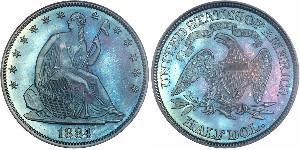 1/2 Dollar Vereinigten Staaten von Amerika (1776 - ) Silber 