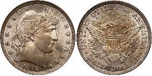 1/2 Dollar Vereinigten Staaten von Amerika (1776 - ) Silber 