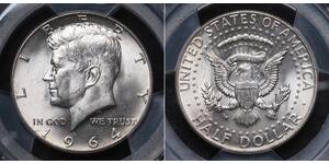 1/2 Dollar Vereinigten Staaten von Amerika (1776 - ) Silber John Fitzgerald Kennedy (1917-1963)