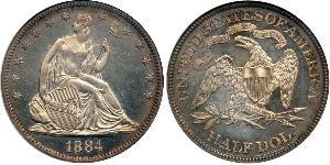 1/2 Dollar Vereinigten Staaten von Amerika (1776 - ) Silber 